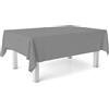 ECOMMERC3 | Tovaglia in tela cerata dimensioni 220x140 cm repellente macchie - Tovaglia in tela cerata color Grigio 100% Made in Spain non trasferisce liquidi