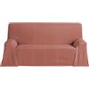 ECOMMERC3 | Foulard multiuso dimensioni 130 x 180 cm sia per divano che per letto, copriletto multiuso colore arancione, copriletto decorativo - Jarapa divano o letto protettivo