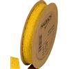 Halbach Seidenbänder Teddy - Nastro decorativo in tessuto, larghezza: 20 mm, lunghezza: 10 m, per fai da te e cucire, colore: giallo miele