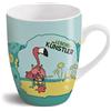 NICI 42642 Fancy Mugs - Tazza in porcellana con fenicottero, 8 x 10 cm, motivo: arte della vita
