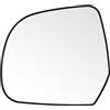SENZEAL Vetro a specchio sostituzione per Nissan Micra K13 2010-2017 Leaf 2010-2012 Dacia Duster 2010-2013 Lodgy Dokker 2012-2021 Specchio Esterno Riscaldabile Adatto Lente di Retromarcia(Sinistra)