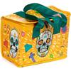 Puckator Borsa Termica in RPET - Teschio Messicano - Day of the Dead, Porta Pranzo