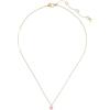 Kate Spade New York Little Luxuries 6 mm Square Pendant - Collana con ciondolo quadrato