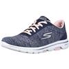 Skechers Go Walk 5-True Sneaker da Donna, Blu (Blu Navy/Rosa.), 35 EU