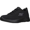 Skechers Go Walk Arch Fit - 216126 Black 10.5 EE - Wide