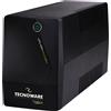 Tecnoware Ups 800 Va Schuko Line Int.Era Plus Togheter On - FGCERAPL802SCH