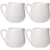 HEMOTON 4 pezzi in ceramica per salse, caraffa per latte in porcellana, tazza da caffè e salse, caraffa per olio e aceto