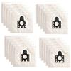 Recamania Borsa aspirapolvere Compatibile con Miele FJM 3D Efficiency 9917710 Tipo MSM 18 con filtro (20 pezzi)