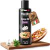 MioOlio Olio all'Aglio 200 ml - olio aromatizzato con intenso aroma d'aglio - ideale per cucinare friggere grigliare e condire - dosatore pratico - perfetto per pasta pizza carne verdure e insalate