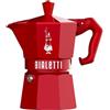 Bialetti caffettiera Moka Exclusive Red da 6 tazze