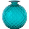Venini vaso Monofiori Balloton Paraiba 14x16,5cm