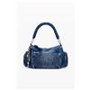 Desigual Borsa a mano in denim