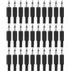 Greluma 30 PZ TS 3.5mm Jack di ricambio per riparazione, spina mono maschio a 2 poli da 1/8, connettore per cavo audio da 3.5mm per riparazione fai da te