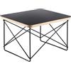 Vitra - Tavolino d'appoggio Occasional Table LTR - Nero - Laminato HPL - Designer Charles & Ray Eames