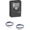 CALEFFI Regolatore Digitale per Riscaldamento e Condizionamento Con Sonda di Mandata ad Immersione Pt1000 Ø 6 mm ,