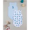 Prénatal Pack 2 body bimbo Mickey Mouse