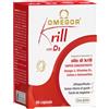U.G.A. Nutraceuticals Srl Omegor Krill con D3 - Integratore di Omega-3 da Krill con Vitamina D3 - 60 Capsule - Supporto per la Salute Cardiovascolare e Ossea