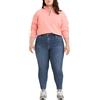 Levi's Plus Mile High Ss Venice For Real Plus, Jeans Donna, Venice For Real Plus, 22W