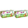 HiPP Biologico Mela e Pesca 2x2x80 g Pappa