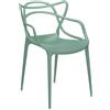 KARTELL SEDIA MASTERS, 5865 VERDE SALVIA