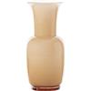 VENINI VASO OPALINO IN VETRO DI MURANO 706 PESCA, M - h 36 x l 17 cm, 2.7 kg