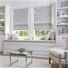Curtainworks Ombra romana senza fili oscurante damascato