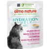 Almo Nature HFC Hydration Help Cibo Umido per Gatti - Brodo di Salmone con Salmone - 24x50 gr