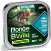 MONGE GATTO UMIDO 100 G BWILD GRAIN FREE STERILISED PATE' TONNO E ORTAGGI VASCHETTA