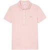 LACOSTE Polo Donna Slim fit in tinta unita rosa