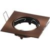 VTAC V-Tac VT-779SB Portafaretto da Incasso QUADRATO Orientabile Bronzo - SKU 8582