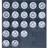 BGS 9099 | Modulo per carrelli portautensili 1/6: set di utensili per bulloni di sicurezza per Porsche e VW Touareg | 20 pz.