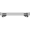 MENABO - Barre portatutto Dozer XXL da 150 x 5 cm, per Veicoli con binari Aperti integrati sul Tetto e funzionalità T-Track, carico Massimo 90 kg
