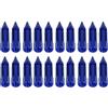 Akozon Dadi a Spillo, Dadi Universali per Cerchi da Corsa M12x1.5 da 20 Pezzi Dadi a Punta in Lega di Alluminio da 90 Mm con Accessori per Chiavi a Bussola(blu)