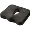REMEDIA ONE - Pavis Cuscino per Prostata Uomo, Cuscino per Prostatite, Antiprostata, Ideale per Uso in Ufficio, Auto e Sedia a Rotelle, Memory FOAM, Impermeabile, Sfoderabile, Latex Free, Colore Nero