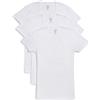 2(X)IST 2(X) Ist T-Shirt da Uomo in Cotone con Scollo a V Profondo, vestibilità Aderente, Confezione da 3 Pezzi (Confezione da 3), Nero, S
