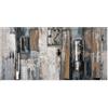 Agave Quadro Modern Abstract Dipinto A Mano 140x70 cm