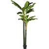 Enzo De Gasperi EDG Enzo De Gasperi Pianta Artificiale Banano Chic con Vaso H244 cm