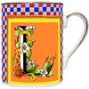 Baci Milano mug in porcellana Ortigia - Lettera L