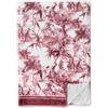 Baci Milano plaid Versailles rosso 130x180cm