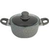 Ballarini casseruola Murano Granitium Extreme con coperchio Ø24cm