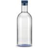 Pozzi Milano bottiglia in vetro borosilicato Blu 1.2lt