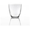 KnIndustrie set 6 tumbler acqua in vetro Lines 30cl