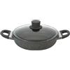 Ballarini tegame antiaderente Murano Granitium Extreme con coperchio Ø24cm