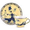 Richard Ginori Tazza caffè con piattino Oriente Italiano Citrino