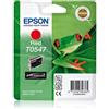 EPSON C13T05474010 Cartuccia Ink Originale Rosso per Epson Stylus Foto R 1800 / R 800 Capacità 400 Pagine