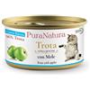 Dalla Grana Pura Natura Dalla Grana umido MOUSSE gatto kitten trota e mela 85g 85 g