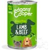 Edgard & Cooper umido cane Adult Agnello Manzo Mele e Carote 400 gr