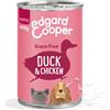 Edgard & Cooper umido cane Puppy Anatra Pollo Banana e Zucca 400 gr