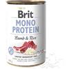 Brit Umido Cane Monoproteico Agnello e Riso 400 gr