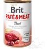 Brit Umido Cane patè e pezzi di Manzo 400 gr